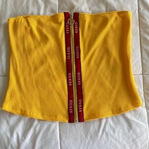 Guess Cropped Tube Top